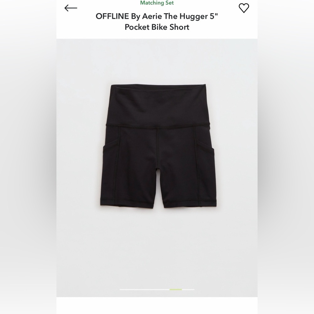 Offline High-Waisted athletic Shorts